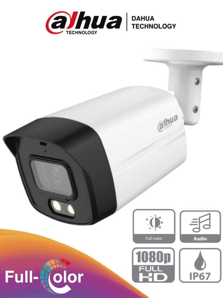 Cámara Bala Dahua Technology DH-HAC-HFW1209TLMN-A-LED - Cámara Bala Dahua Technology DH-HAC-HFW1209TLMN-A-LED -